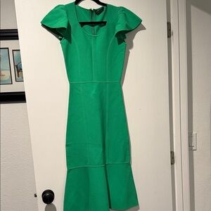 BCBGmaxazria Elegant Green Dress
